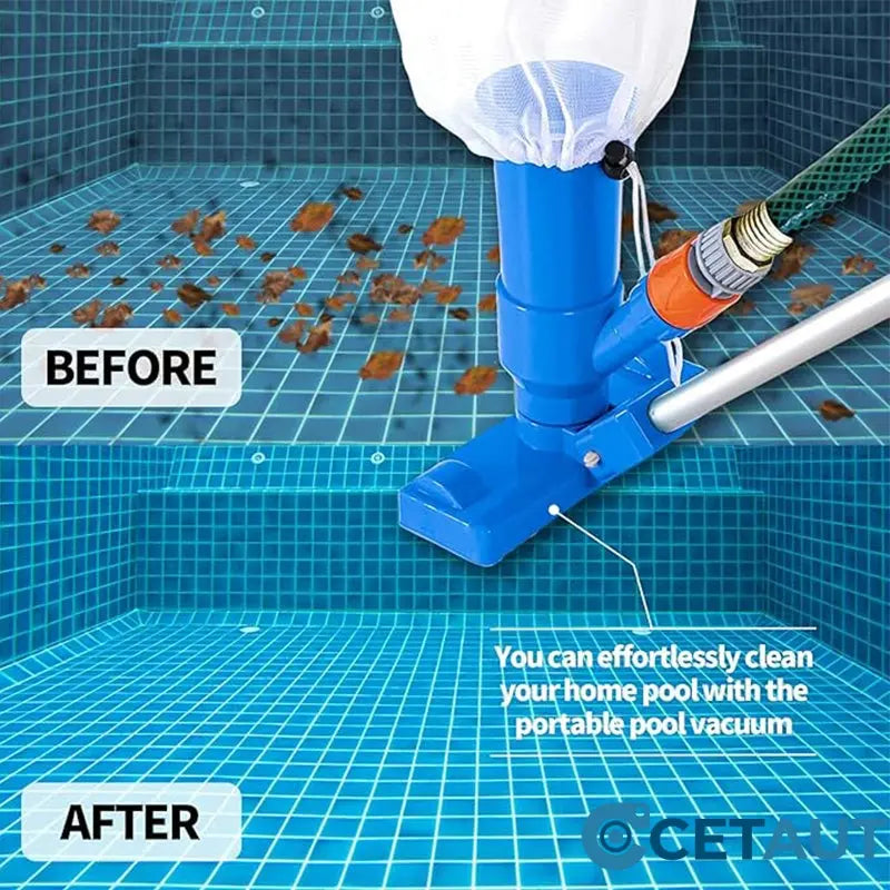 🏊‍♂️Perfekte Poolpflege: Sauber in Minuten – ohne Stress🛠️Powerful Suction Pool Vacuum Jet Kit cetaut