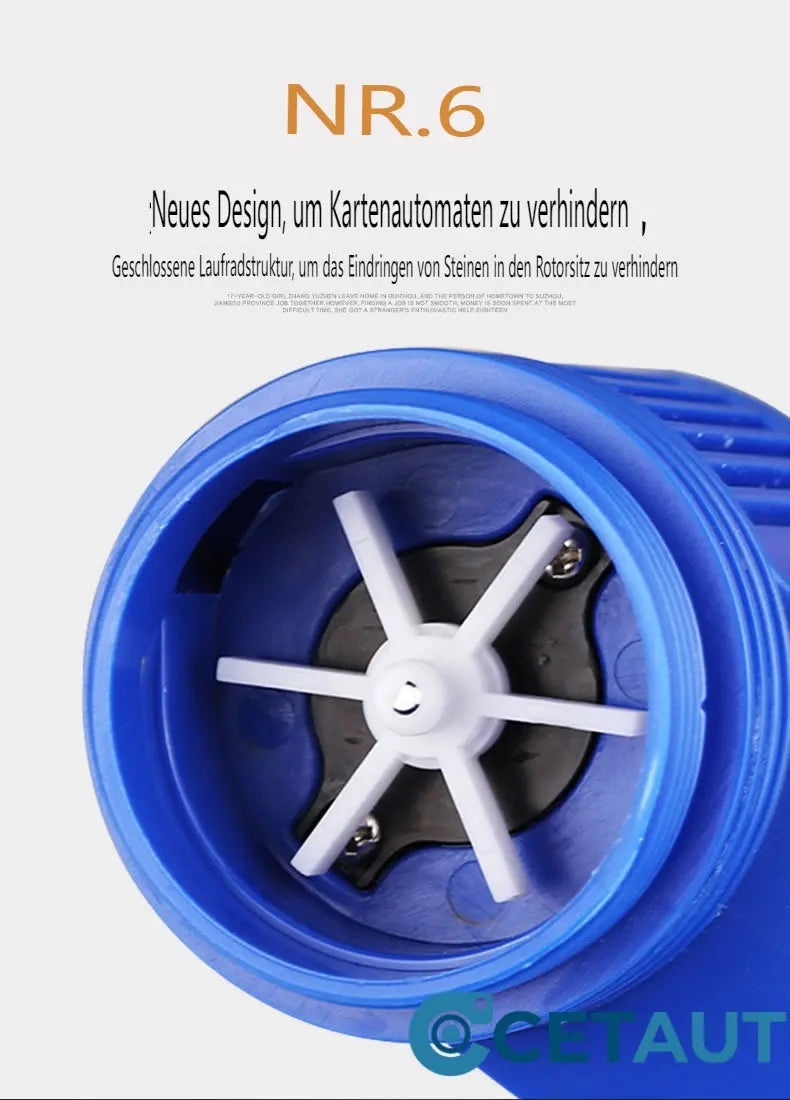 ✨ Sauberes Aquarium, mühelos in 3 Minuten! ✨Elektrischer Saugnapf-Aquarium-Wasserwechsler-Filterreiniger Nein cetaut
