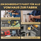 🔥2025 Heißer Verkauf🔥Hochfester Exzenterbohrer-Satz mit 4 Schneiden cetaut