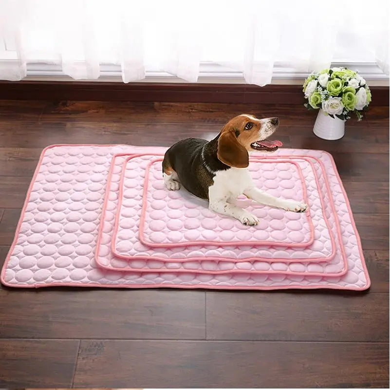 🔥🧊Letzter Tag 49 % Rabatt😍Emmalove Kühlmatte für Hunde & Katzen - Selbstkühlend für alle Haustiere | Extra leicht & geruchlos | 100x70cm Universalgröße🐶🐱 cetaut