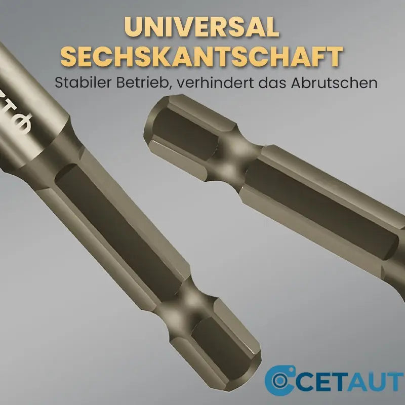 🔥2025 Heißer Verkauf🔥Hochfester Exzenterbohrer-Satz mit 4 Schneiden cetaut