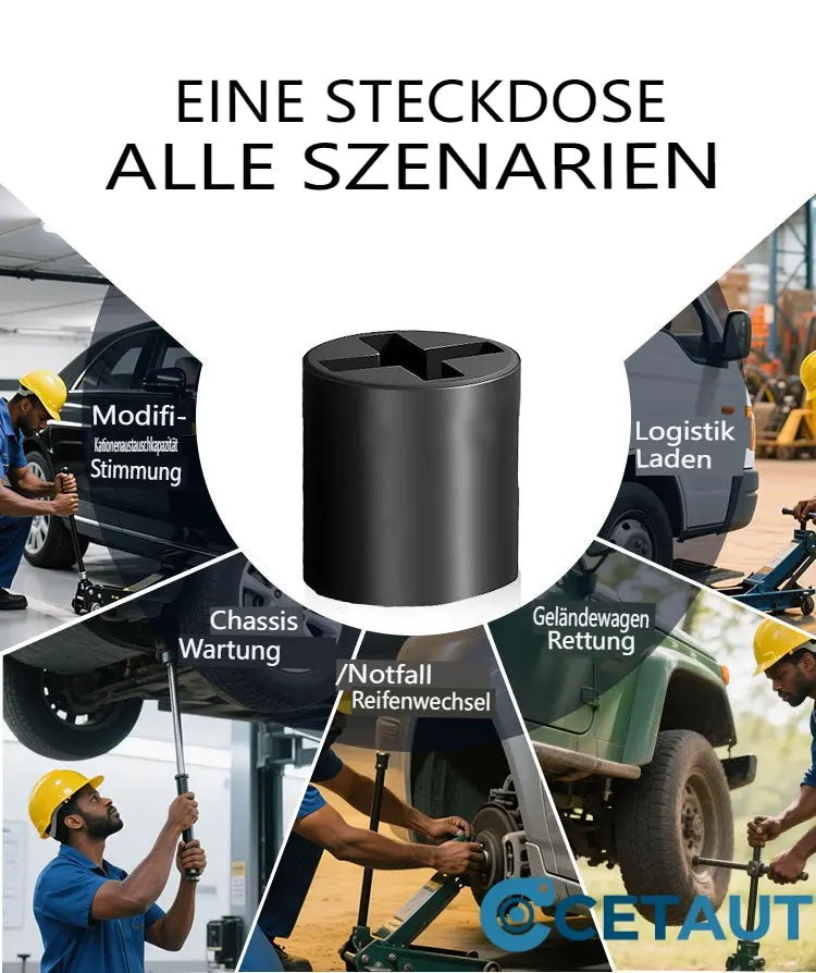 💪 🔧Universal-Klinkenbuchsenadapter für Handbohrmaschine🚗 cetaut