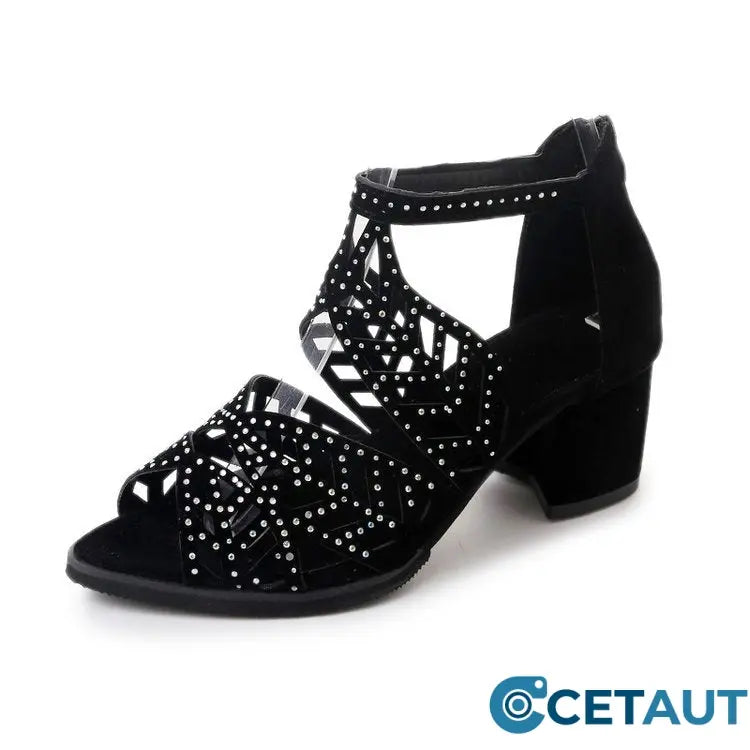 ✨2025 Neue Produkte👡Neue hochhackige Damenstiefel im Bohème-Stil cetaut