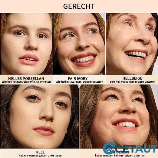 🎁Letzter Tag - Kaufe 2 und erhalte 1 gratis🎉Farbwechselnde Foundation für reife Haut cetaut