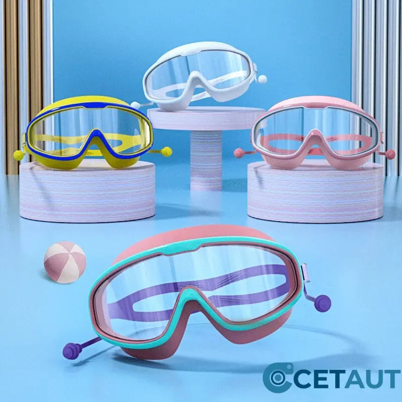 HD große Rahmen wasserdicht und Anti-Beschlag-Schwimmen Goggles cetaut