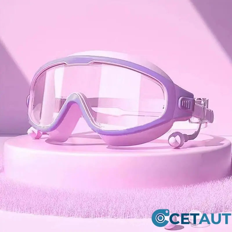HD große Rahmen wasserdicht und Anti-Beschlag-Schwimmen Goggles cetaut