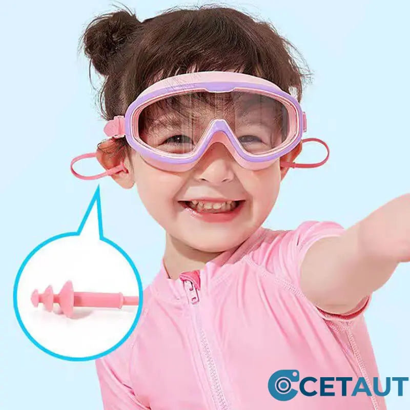 HD große Rahmen wasserdicht und Anti-Beschlag-Schwimmen Goggles cetaut