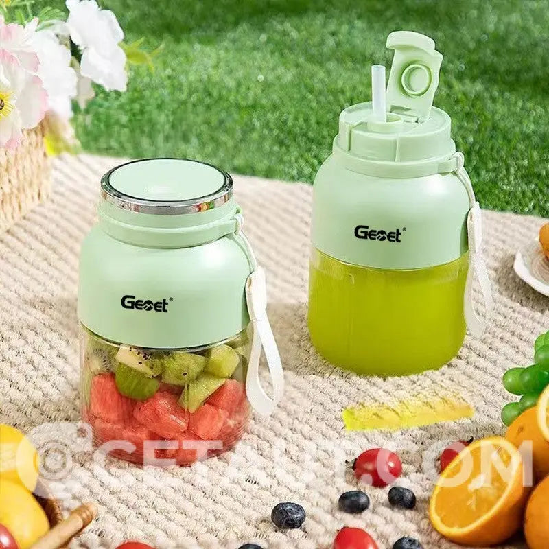 ⏳Begrenzte Zeit 50% Rabatt💥BPA-Free Electric Citrus Juicer 800/1300ml, Straw, Two Lids, Portable Blender for Smoothies, Shakes, Food Prep & Frozen Blending - Outdoorfun cetaut