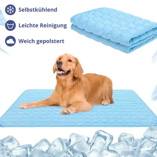 🔥🧊Letzter Tag 49 % Rabatt😍Emmalove Kühlmatte für Hunde & Katzen - Selbstkühlend für alle Haustiere | Extra leicht & geruchlos | 100x70cm Universalgröße🐶🐱 cetaut