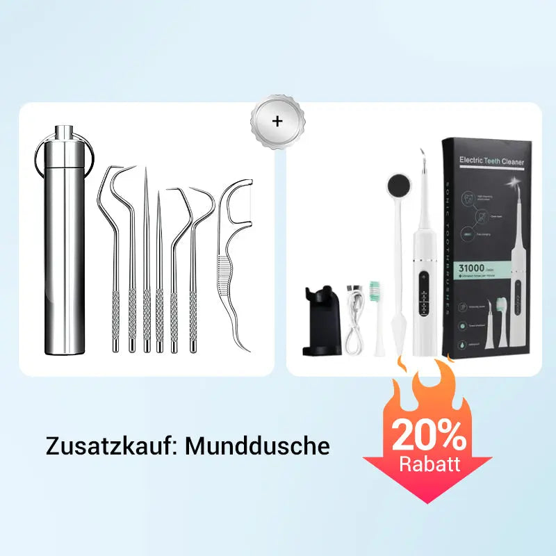 ⚡ Edelstahl Zahnstocher Set | Hygienisch & Langlebig 🦷✅ cetaut