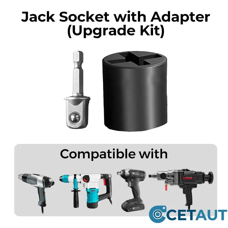 💪 🔧Universal-Klinkenbuchsenadapter für Handbohrmaschine🚗 cetaut