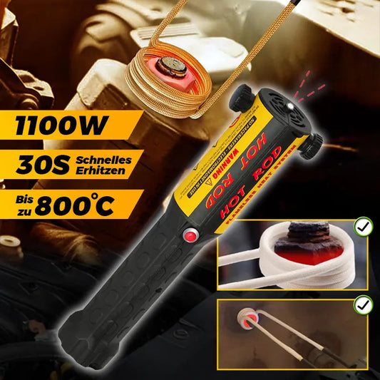 Magnetisches Induktionsheizungsset - 1100W Induktionshitze Werkzeug zum Entfernen von Bolzen cetaut