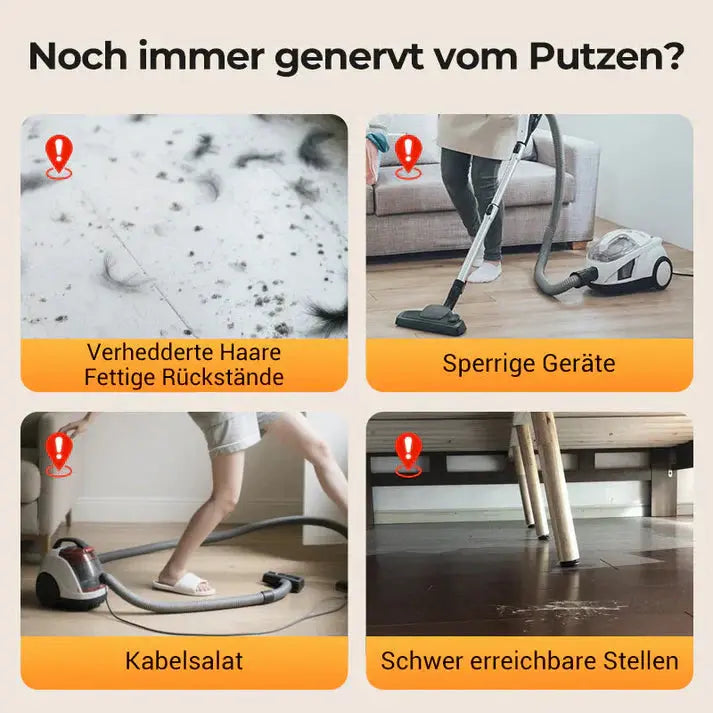 🔥HEISSER VERKAUF🔥3-in-1 Akku-Handstaubsauger – 70 % RABATT! Kabellos, kompakt & superstark 💨🔋 cetaut
