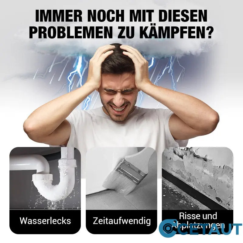 Wasserdichtes Dichtspray zur Abdichtung cetaut