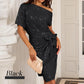 💃Einseitiges, funkelndes Partykleid für Damen mit Pailletten✨