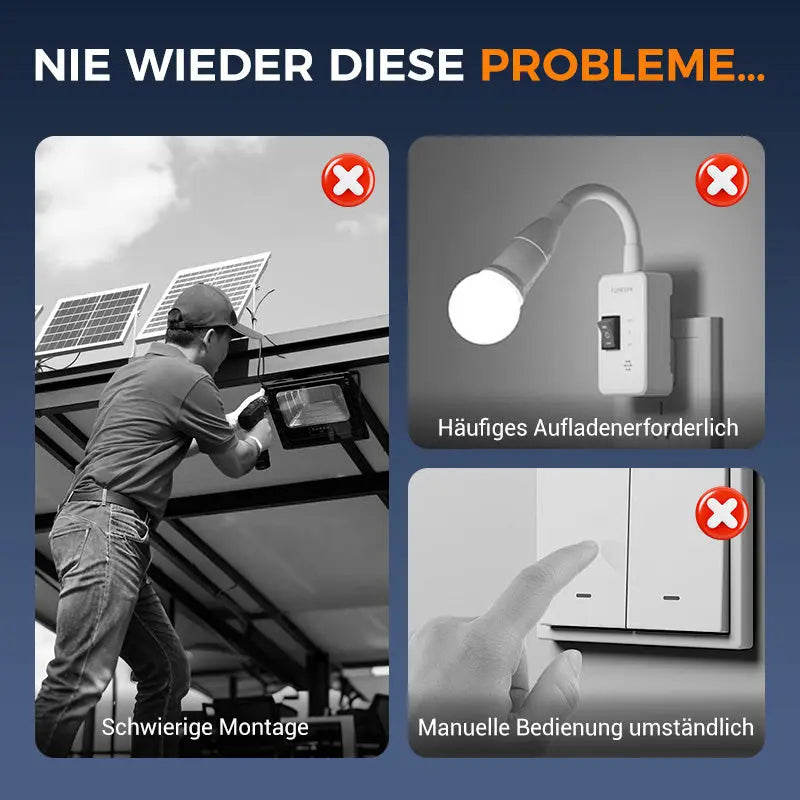 🌿 Solar-Clip-Leuchte mit Bewegungssensor – Jetzt 2 kaufen, 1 gratis! Perfekt für Garten, Balkon & Terrasse! 🏡✨ cetaut