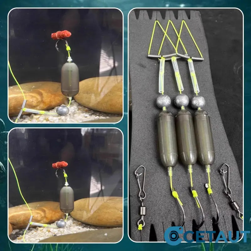 🔥Mehr Kaufen Mehr Sparen🔥3 Haken Anti Drift Bottom Fishing Rig cetaut