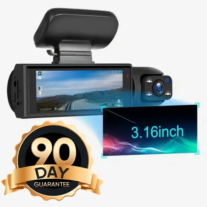 🔥Heißer Verkauf 49% Rabatt🔥Dashcam mit 170° Weitwinkel und 1080p Doppelobjektiv cetaut