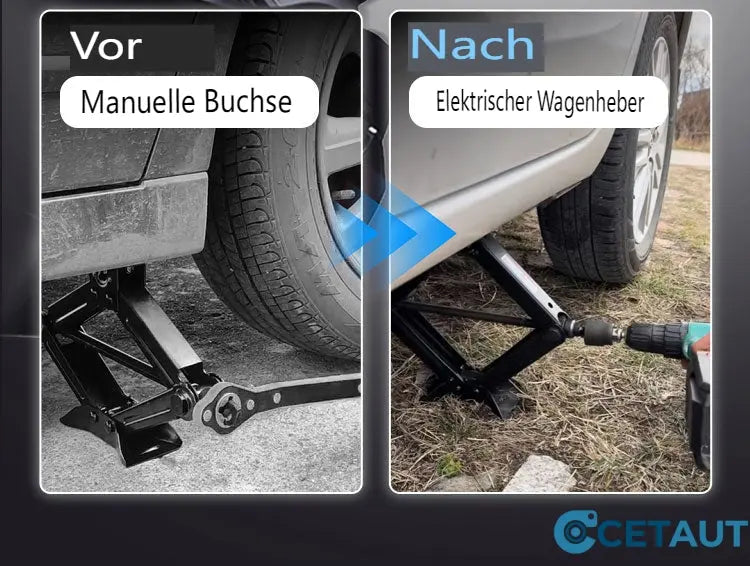 💪 🔧Universal-Klinkenbuchsenadapter für Handbohrmaschine🚗 cetaut