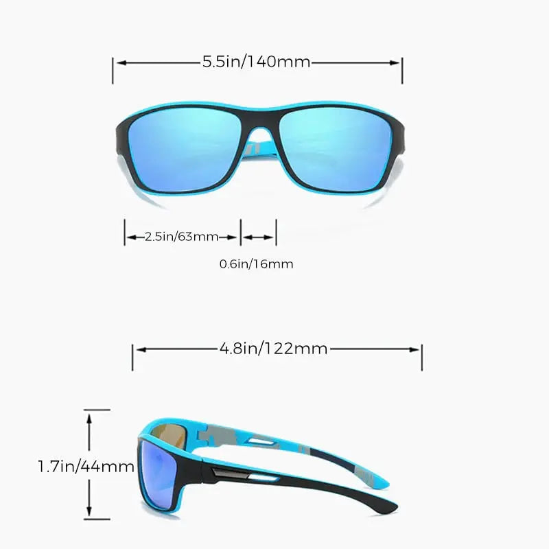 😎POLARISIERTE SPORT-SONNENBRILLE mit TAC-Gläsern UV400 🏅 – Ideal für Autofahren, Angeln & Outdoor (TR90-Rahmen, photochrom, 100% blendfrei)😎 cetaut