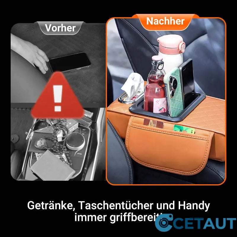 🔥50% Rabatt🎁 Multifunktionales Auto-Armlehnen-Kissen cetaut
