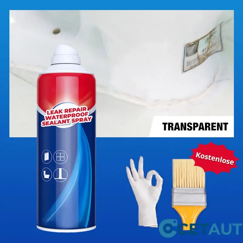Wasserdichtes Dichtspray zur Abdichtung cetaut