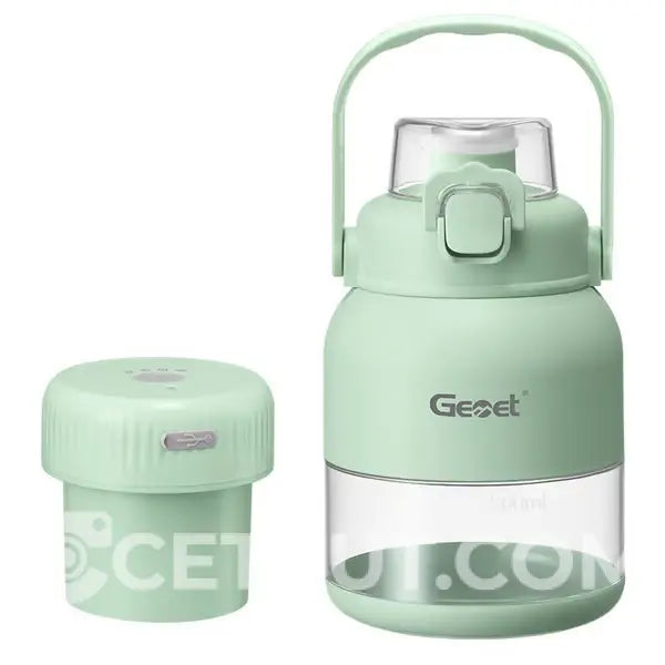 ⏳Begrenzte Zeit 50% Rabatt💥BPA-Free Electric Citrus Juicer 17 oz, Straw, Two Lids, Portable Blender for Smoothies, Shakes, Food Prep & Frozen Blending - Outdoorfun cetaut