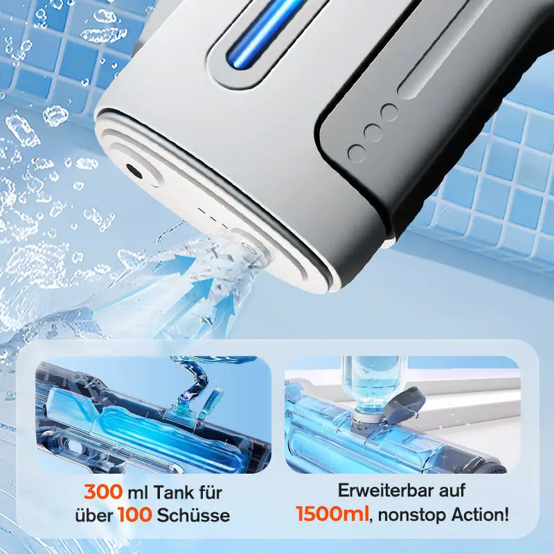 ⏳Begrenzte Zeit 50% Rabatt💥Elektrischer Fernstrahl-Wasserblaster mit LED für Kinder und Erwachsene cetaut