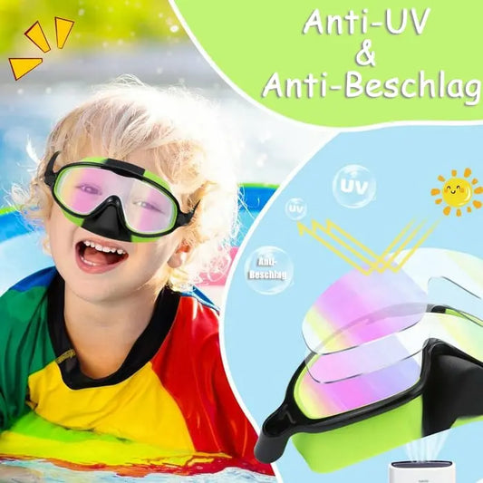 🔥Letzter Tag: 49% Rabatt🏊‍♀️HD-Schwimmbrille für Kinder mit großem Rahmen, wasserdicht und beschlagfrei cetaut