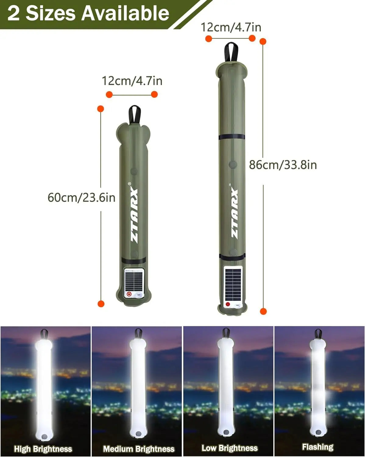 🌌 2025 Hit Produkte! 💡SOLAR/USB-CAMPINGLEUCHTE MIT MAGNETEN – IP66 Wasserdicht, 125g Leicht, Helle LED für Zelt & Notfall cetaut