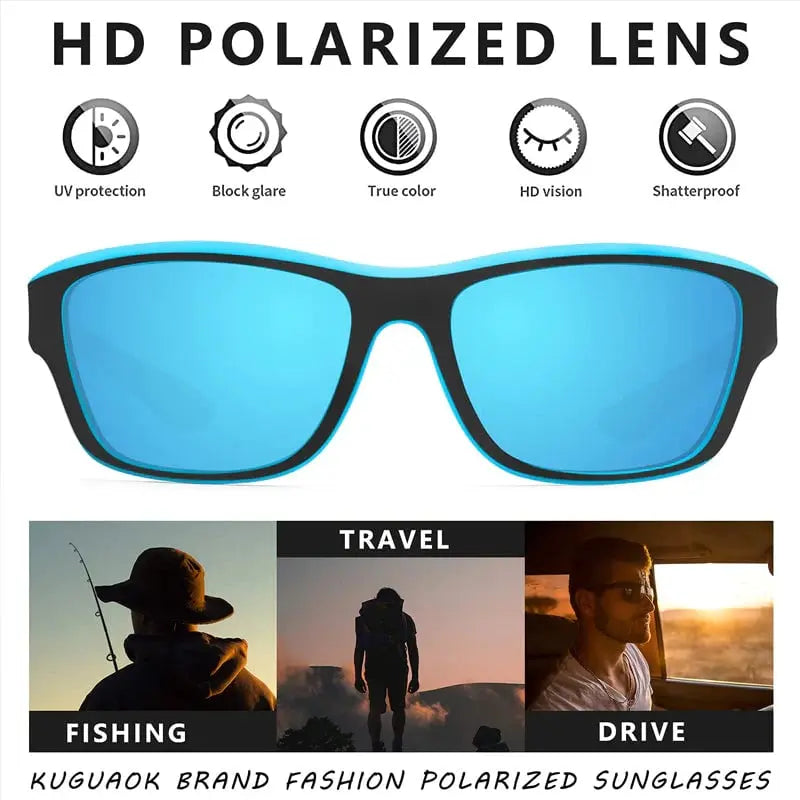 😎POLARISIERTE SPORT-SONNENBRILLE mit TAC-Gläsern UV400 🏅 – Ideal für Autofahren, Angeln & Outdoor (TR90-Rahmen, photochrom, 100% blendfrei)😎 cetaut