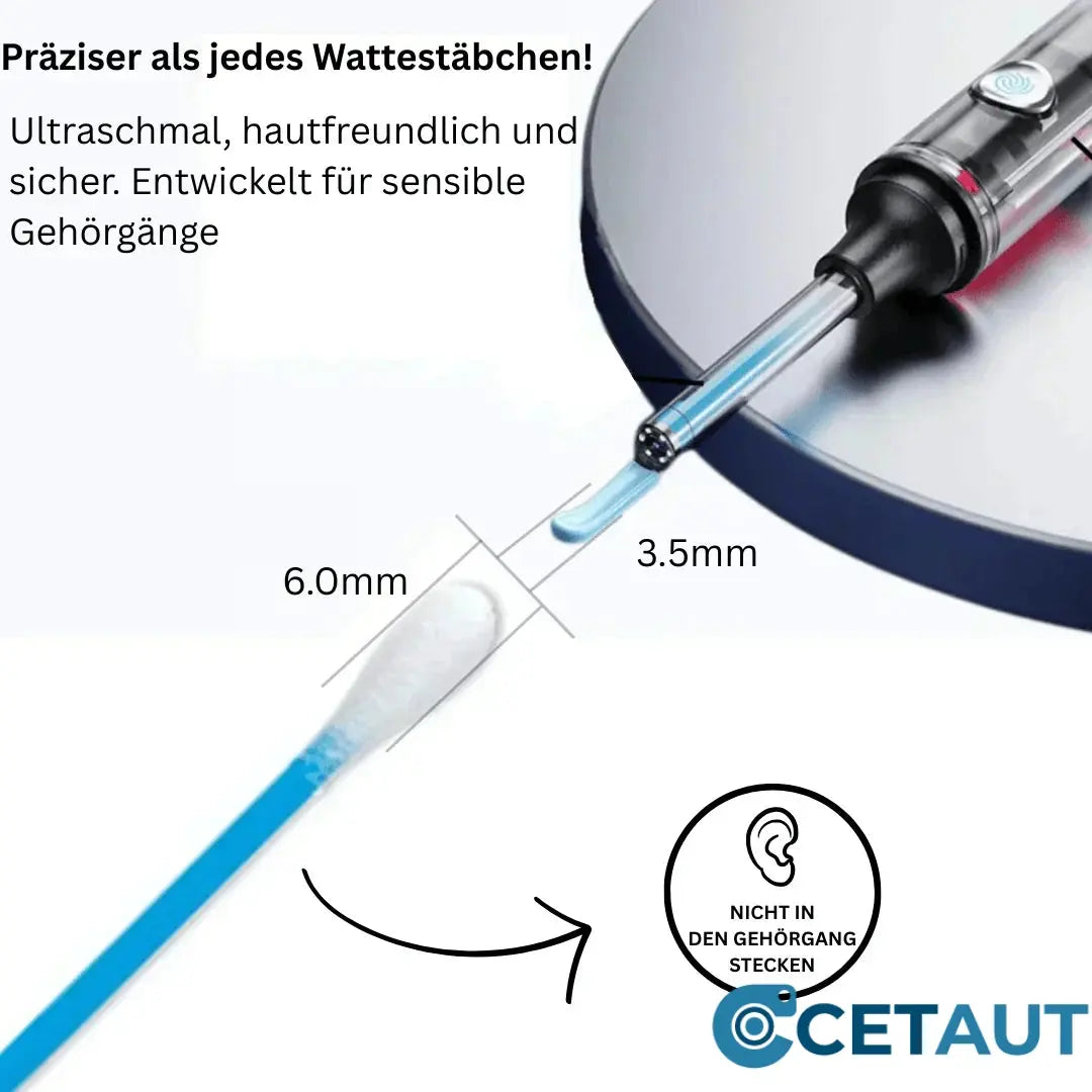 🔍Smartes Ohr-Reinigungstool – Sauber. Sicher. Sichtbar cetaut