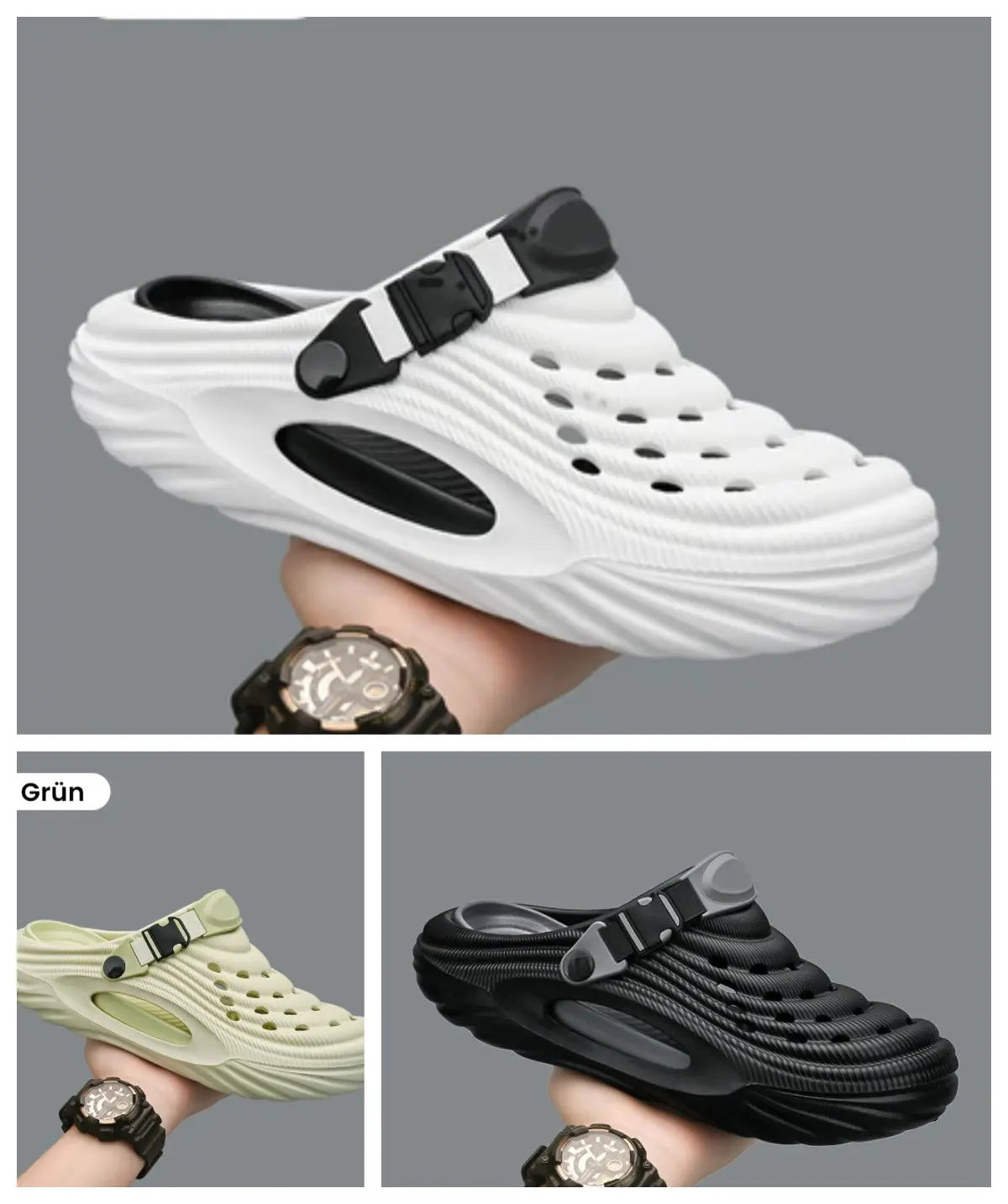 ✨ Sommer-Finale – Ausgewählte Styles stark reduziert🔥Atmungsaktive, leichte und rutschfeste Unisex-Crocs cetaut