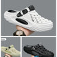 ✈️Atmungsaktive Slip-On-Sandalen für Herren👣Zwei Arten, ein Paar Schuhe zu tragen👣 cetaut