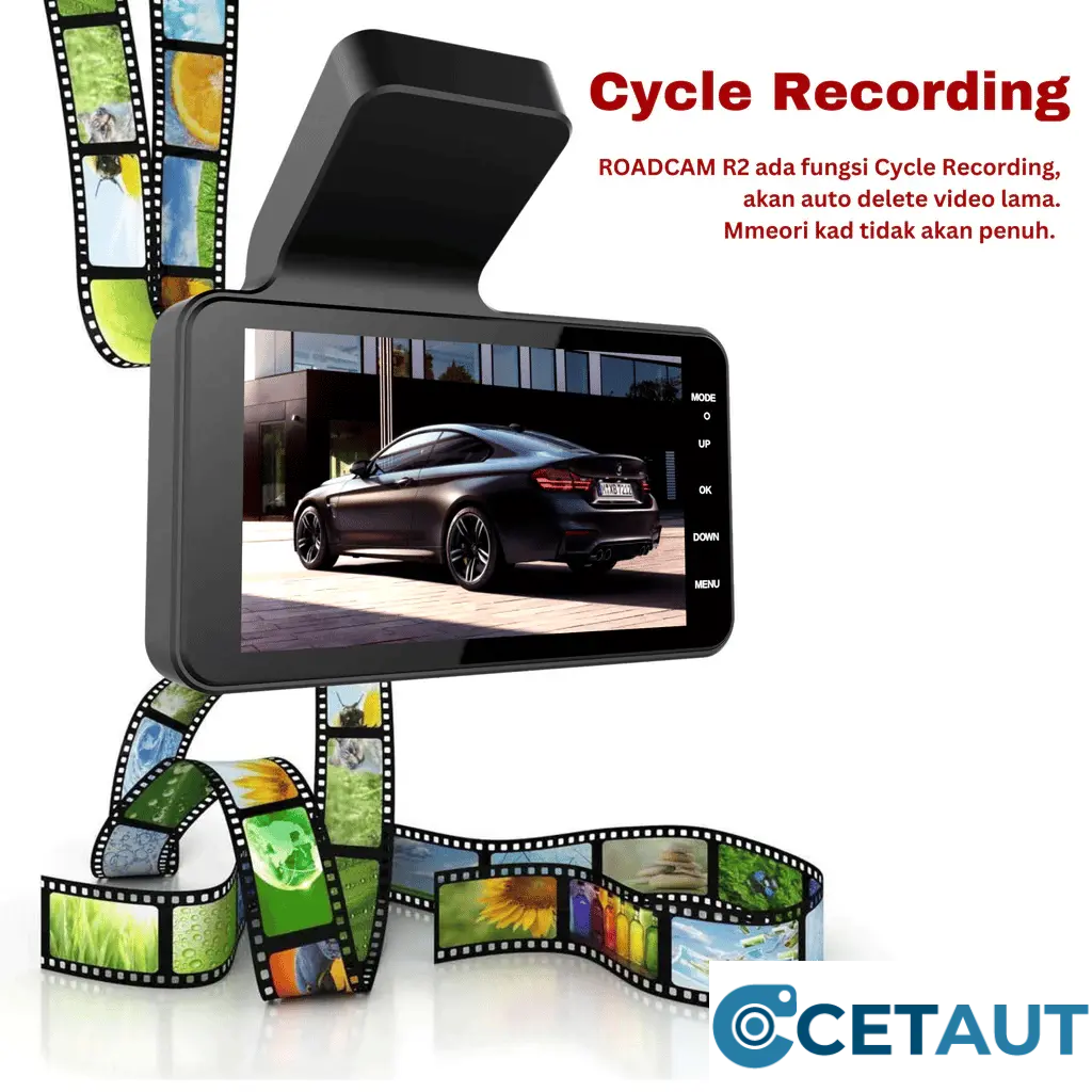 📹 Dual-Lens Dashcam mit 1080P HD & Nachtsicht – 170° Weitwinkel (Aktion: 49% sparen) cetaut