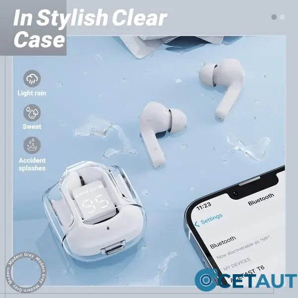 🔥50% discount - Bluetooth headphones with ENC noise canceling cetaut