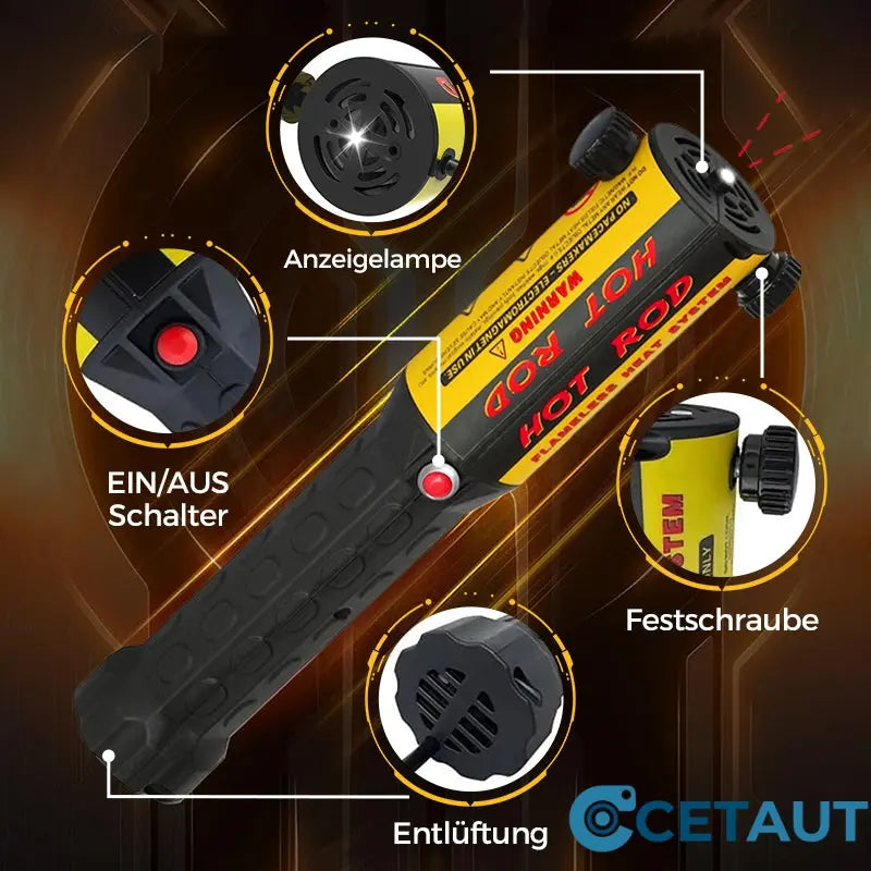 Magnetisches Induktionsheizungsset - 1100W Induktionshitze Werkzeug zum Entfernen von Bolzen cetaut