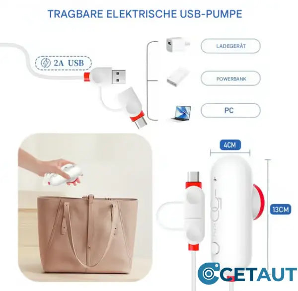 🎁 Grote uitverkoop 50% KORTING 🔥 6-delig USB elektrische vacuümpakket – Besparing van ruimte, reizen met weinig bagage! cetaut