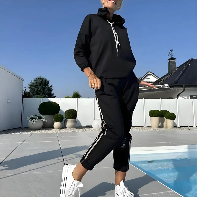 🎊2025 Neue Produkte👗🌟 Damen Hoodie & Jogger-Hose 2-teiliges Set – Bequem, Stilvoll & Vielseitig für Jeden Tag! 🌟 cetaut
