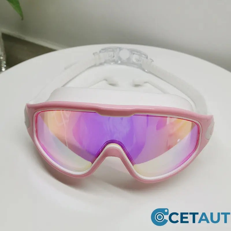 HD große Rahmen wasserdicht und Anti-Beschlag-Schwimmen Goggles cetaut