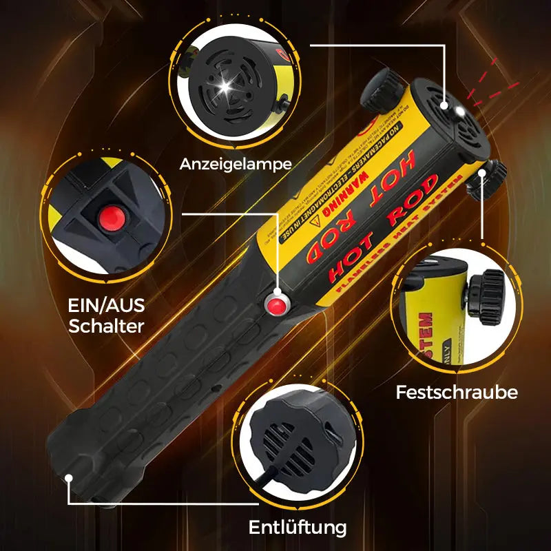 Magnetisches Induktionsheizungsset - 1100W Induktionshitze Werkzeug zum Entfernen von Bolzen cetaut