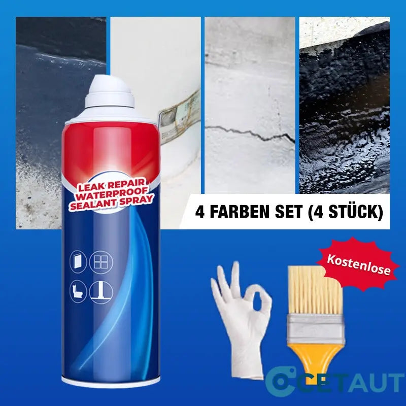Wasserdichtes Dichtspray zur Abdichtung cetaut