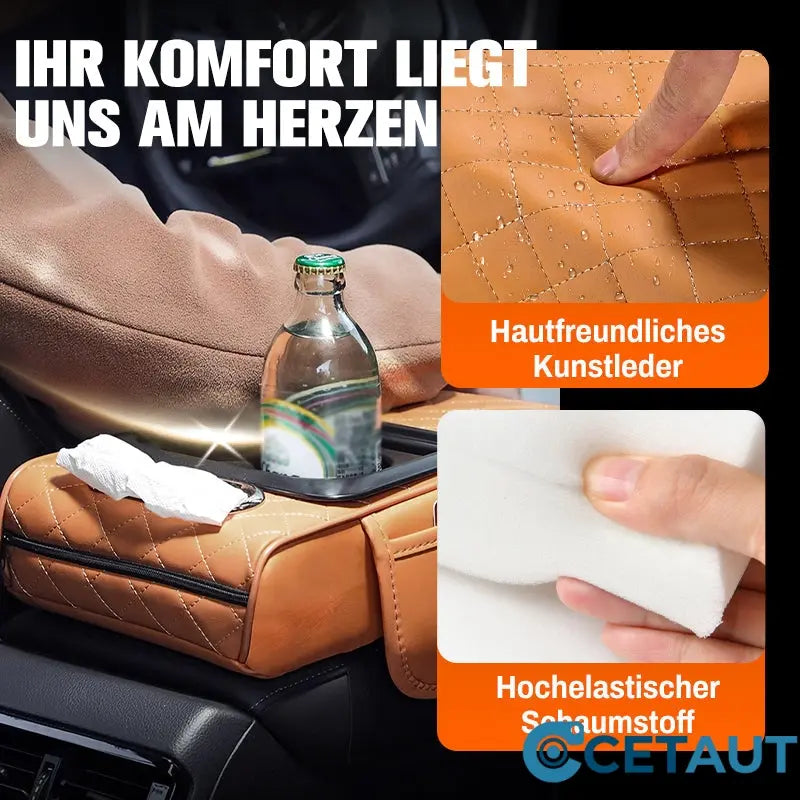 🔥50% Rabatt🎁 Multifunktionales Auto-Armlehnen-Kissen cetaut