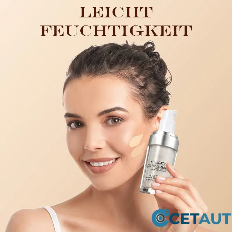 🎁Letzter Tag - Kaufe 2 und erhalte 1 gratis🎉Farbwechselnde Foundation für reife Haut cetaut