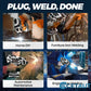 🔥Heißer Verkauf 50 % Rabatt🔥Handschweißgerät Pro: Weltweit schweißen, jederzeit reparieren-4600W abgeschirmtes Metalllichtbogenschweißgerät-Kit cetaut