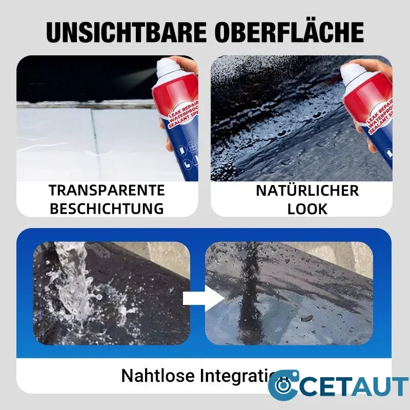 Wasserdichtes Dichtspray zur Abdichtung cetaut