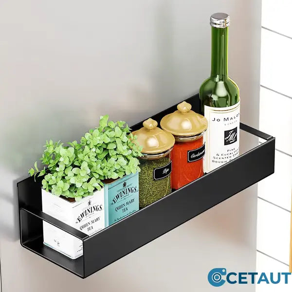 🔥Letzter Tag 49% Rabatt🔥Magnetisches Lagerregal ohne Lochen – Platzsparender Küchen-Organizer cetaut