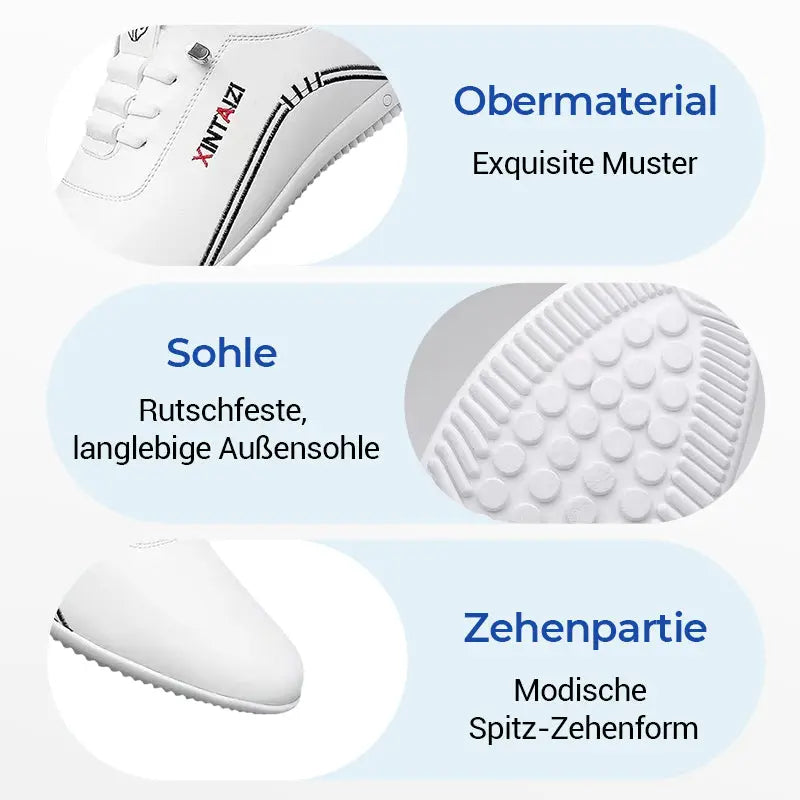 Herren Slip-On Schuhe 🚀 Leicht & Atmungsaktiv – Ohne Schnürsenkel! 👟 Perfekt für Arbeit, Reisen & Alltag cetaut