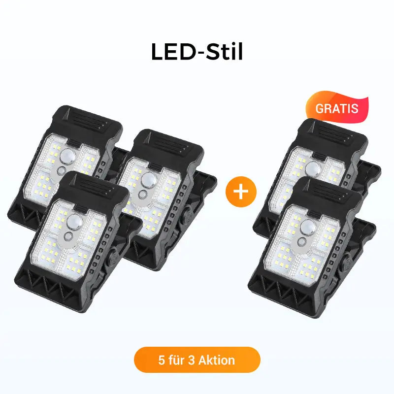 🌿 Solar-Clip-Leuchte mit Bewegungssensor – Jetzt 2 kaufen, 1 gratis! Perfekt für Garten, Balkon & Terrasse! 🏡✨ cetaut