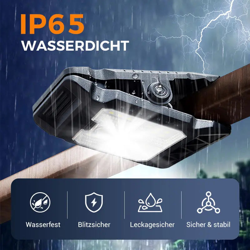 🌿 Solar-Clip-Leuchte mit Bewegungssensor – Jetzt 2 kaufen, 1 gratis! Perfekt für Garten, Balkon & Terrasse! 🏡✨ cetaut